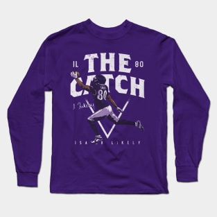 Isaiah Likely Baltimore Design Long Sleeve T-Shirt